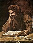 Famous Reading Paintings - St Antony Reading